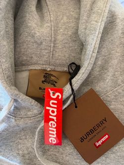 Supreme x Burberry hoodie