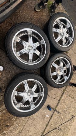 Mkw chrome wheels  275/45 R20 110H M+S