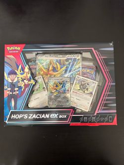 Pokemon Hops Zacian EX Box
