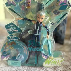 New Winx Club Icy Doll With DVD 2004 Mattel G5766 New Old Stock NOS