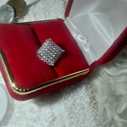 Real Gold Diamond Earring