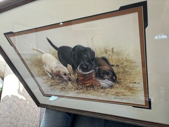 James Killen Print-Signed and Numbered:"Three To Boot Signed and Numbered" certificate of authenticity included.