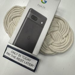 Google Pixel 7a New Mobile Phone - Pay $5 and the rest later