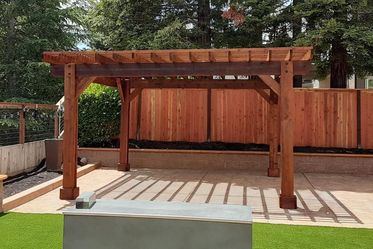 Custom Wood Pergola