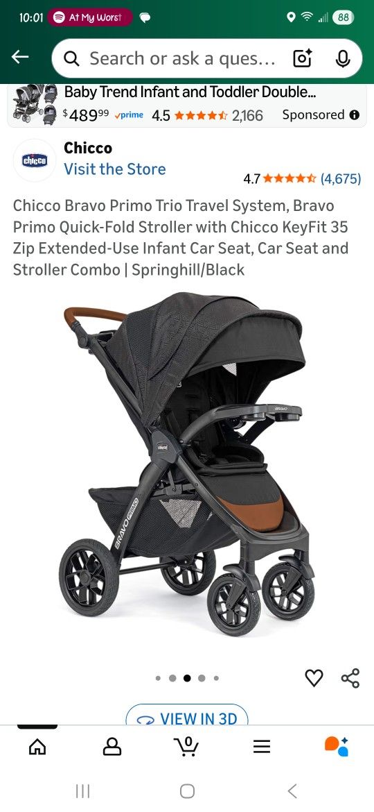 Chicco Bravo Primo Stroller