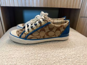 Coach Signature Canvas Low-Top Sneakers women’s 7.5