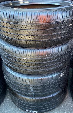 4 Llantas Usadas Bridgestone Ecopia 255/45/20 $250 las 4