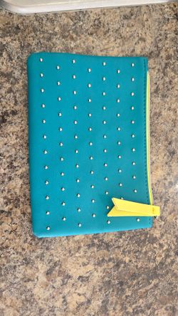 Turquoise Clutch