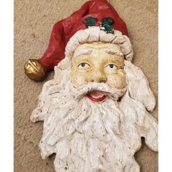 VINTAGE SANTA 🎅 WALL HANGING 