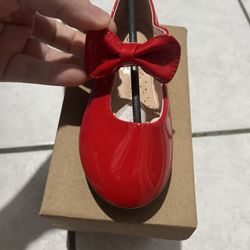Little Girl Flats With Bows