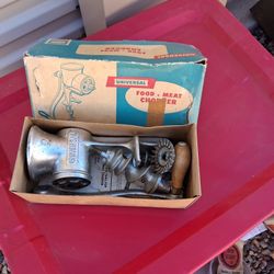 VINTAGE FOOD & MEAT CHOPPER