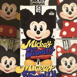 Mickey Family Cute Together Keychain