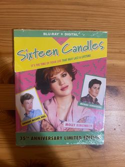 Sixteen Candles Blu-ray Limited Edition 35th Anniversary Brand New Sealed $20 Meet Up In Irving @dfwgoods