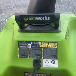 Green Works Snowblower CORD