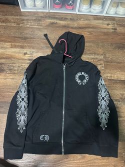 Chrome hearts hoodie size medium used authentic