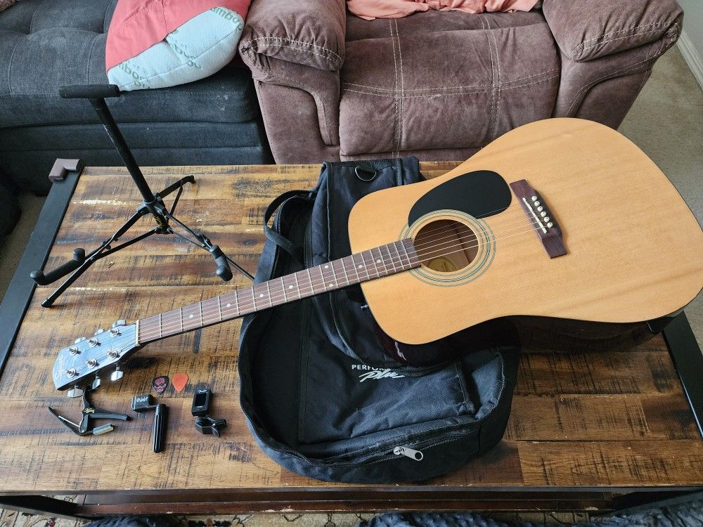 Guitar With Accessories