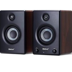 Bietrun 4" Studio Monitors Pair Speakers 