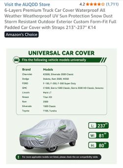 Chevy truck cover