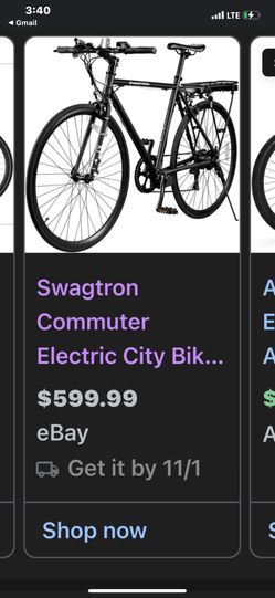Electric Bike $200.