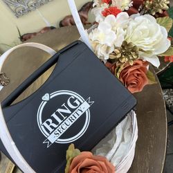 Wedding Decor- Flower Girl Baskets And Ring Bear 