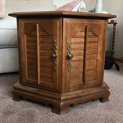 mid century modern end table