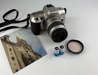 Minolta Maxxum QTsi 35mm SLR Film Camera w/ AF 35-80mm Zoom Lens Film Tested