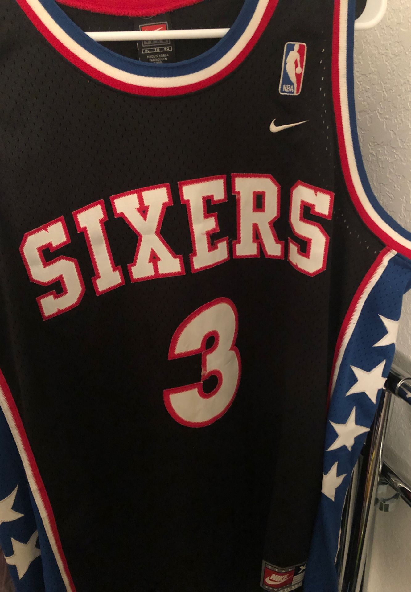 XL Allen Iverson jersey