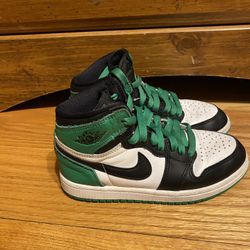 Kids Jordan 1 Lucky Green