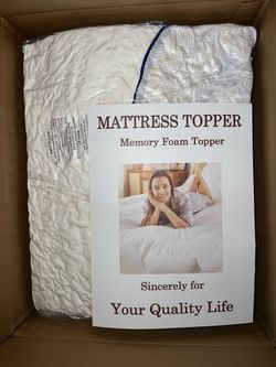 Mattress topper queen size