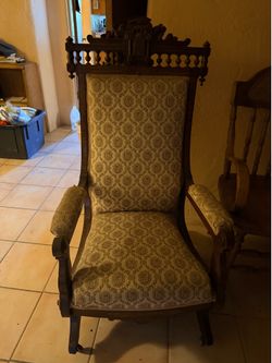 Vintage slider chair
