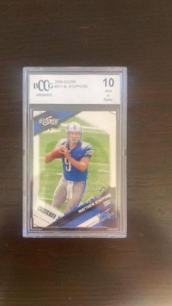 Matthew Stanford Rookie 10