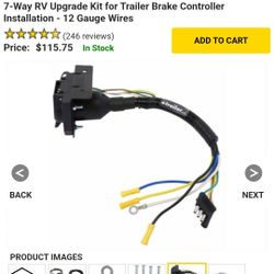 Universal 4-way To 7-way Adapter