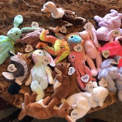Beanie Babies lot Almost Mint To Mint Condition