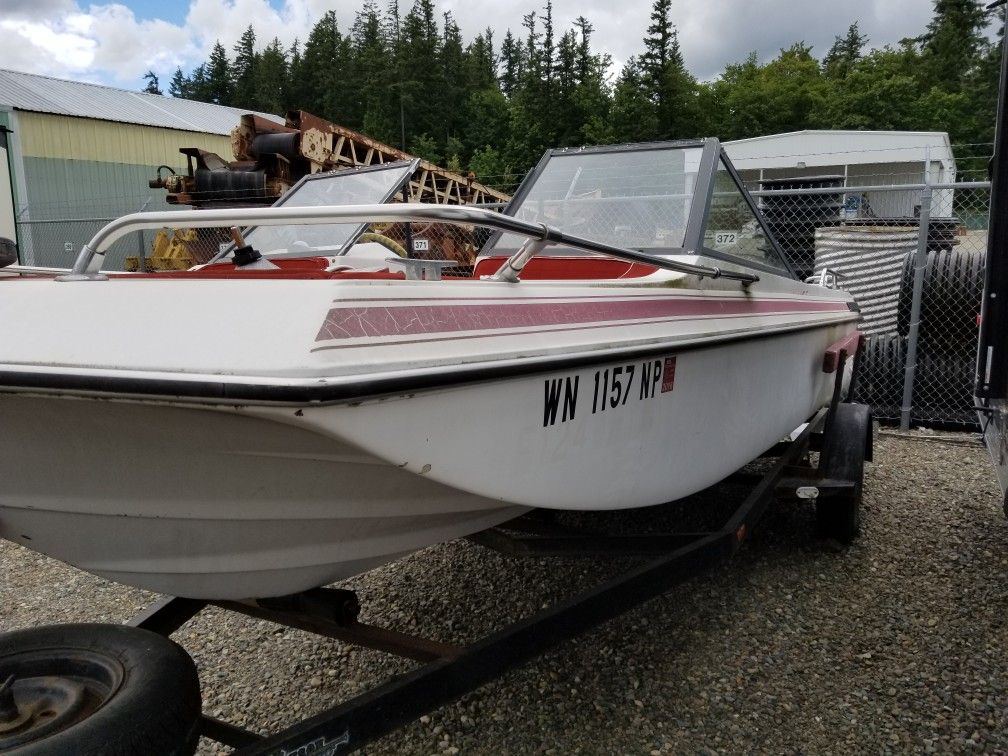 1978 RARE OMEGA 18' TRI HULL