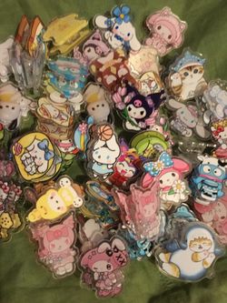 Sanrio Character Acrylic paper clips
