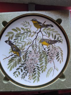 Franklin Porcelain Songbirds of the World