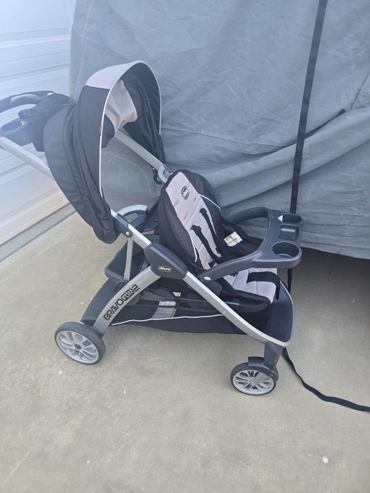 Chicco BravoFor2 Standing/Sitting Double Stroller