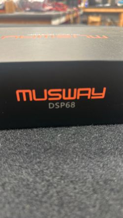 Musway Dsp 68 with accessories