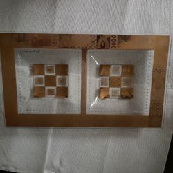 Beautiful Georges Briard Glass Tray