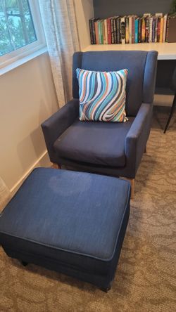 Love Seat & Ottoman