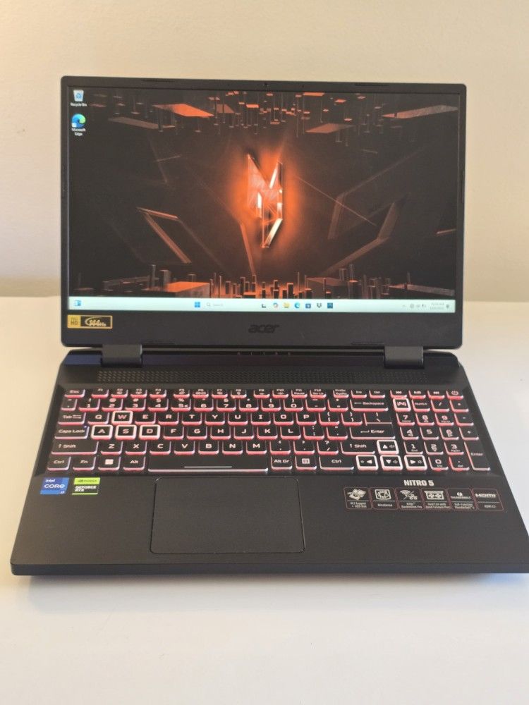 Gaming Laptop Acer Nitro 5 AN515-58 Intel Core I7-12650H 16Gb Ram 1Tb SSD RTX 4050 Open To Trades