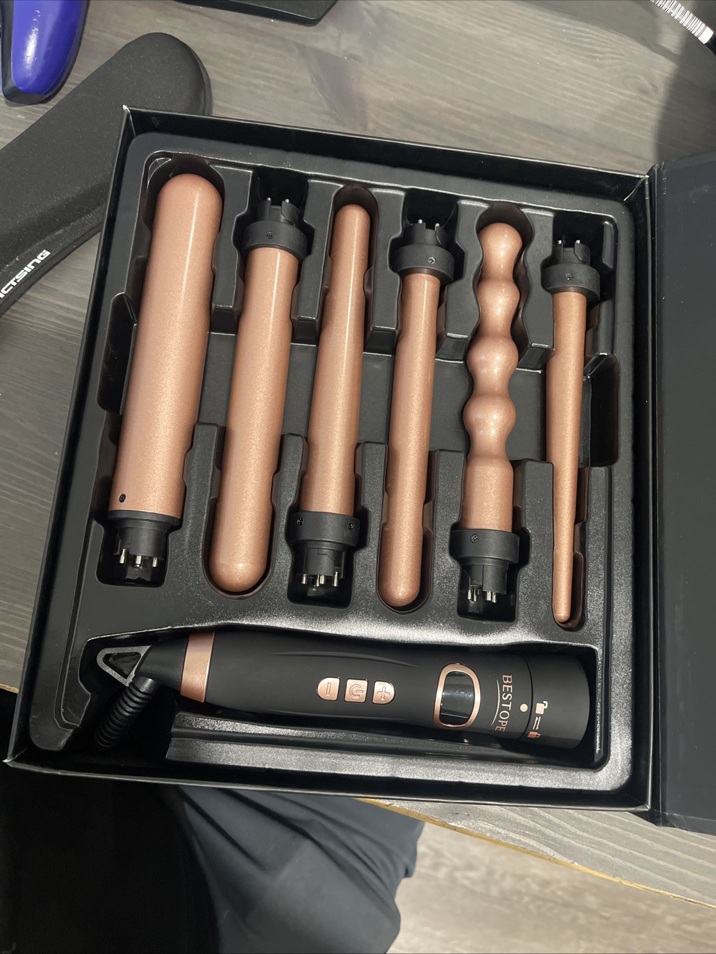 6-1 Curling Iron Set New