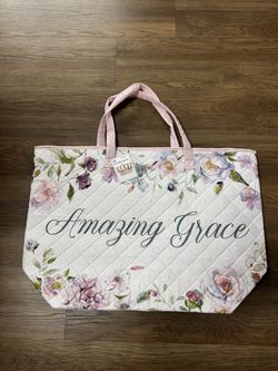 Virah Bella Amazing Grace Quilted Floral Tote Bag