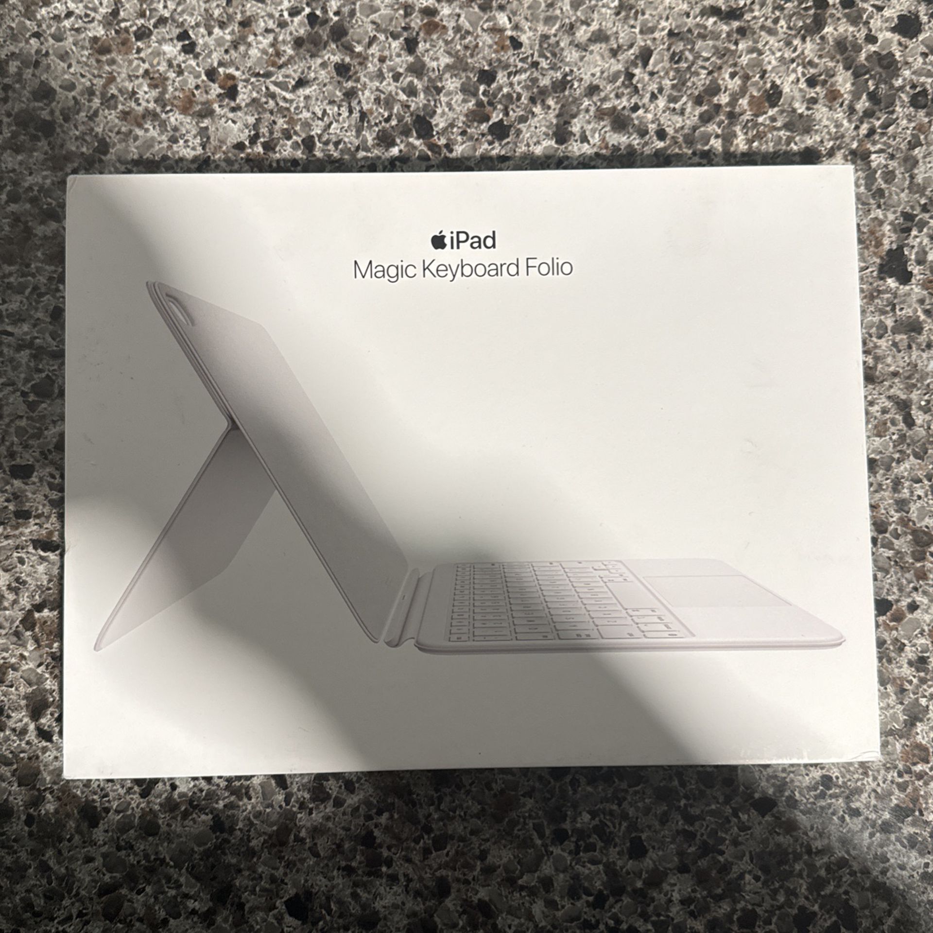 iPad 10th Gen Magic Keyboard Folio  (White)