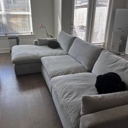 4 Piece cloud Sectional 