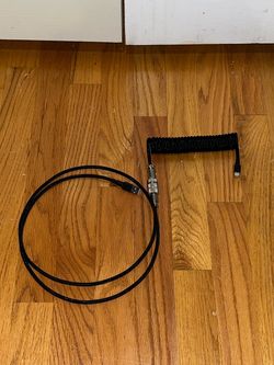 Custom Coiled USB-C Cable for Mechanical Keyboard