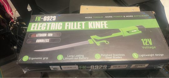 FK-0929 Cordless Electric Fillet Knife 12V