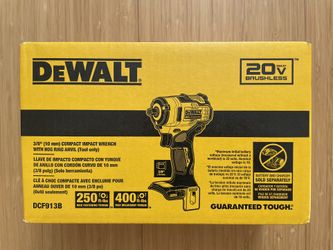 New Dewalt 20v Brushless Cordless 3/8-in Impact Wrench