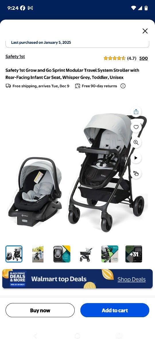 Safety 1st Grow And Go Travel System