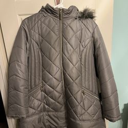 Women’s 1X Quilted Coat